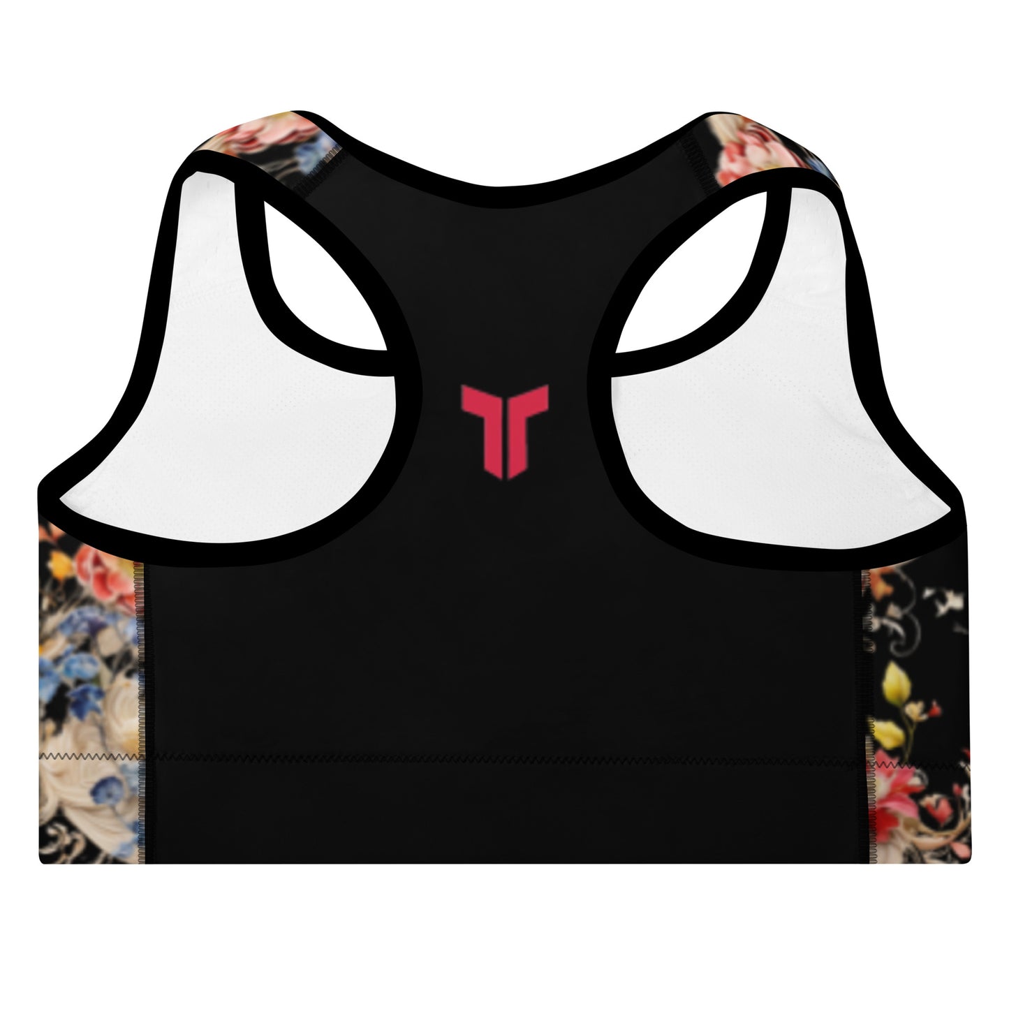 Top Tier Originals Black Signature Padded Sports Bra