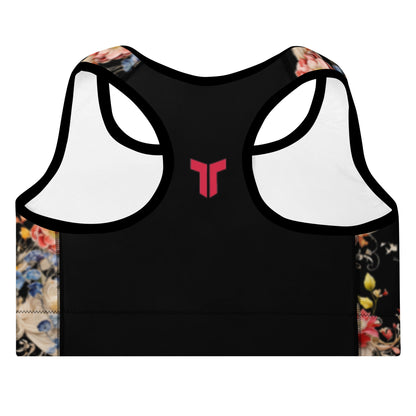 Top Tier Originals Black Signature Padded Sports Bra