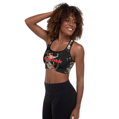 Top Tier Originals Black Signature Padded Sports Bra