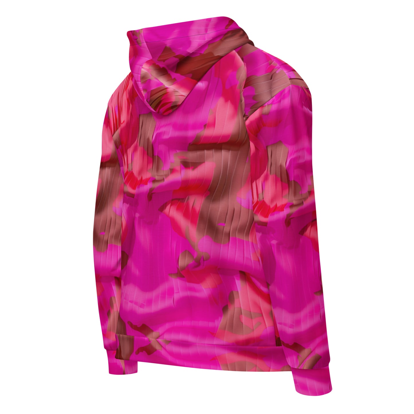 Pink Camo Sleek Hoodie