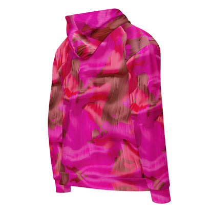 Pink Camo Sleek Hoodie