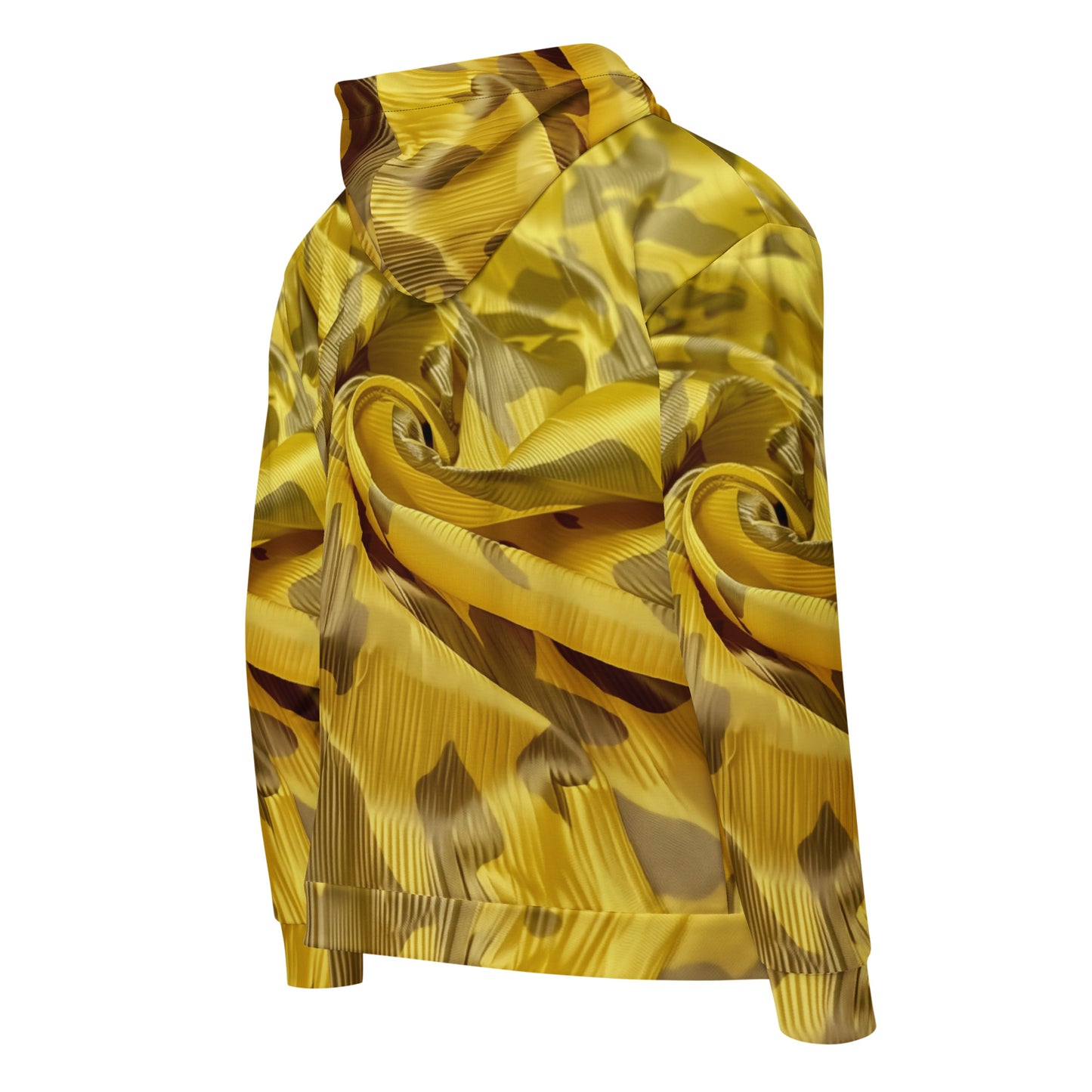 Yellow Camo Sleek Hoodie