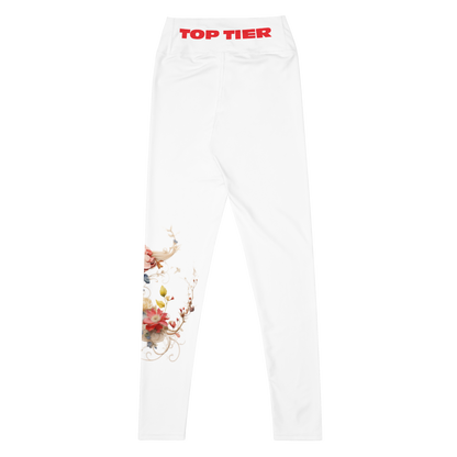 Top Tier Originals White Signature Yoga Leggings