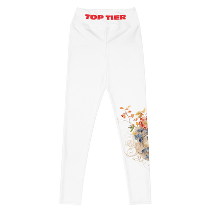 Top Tier Originals White Signature Yoga Leggings