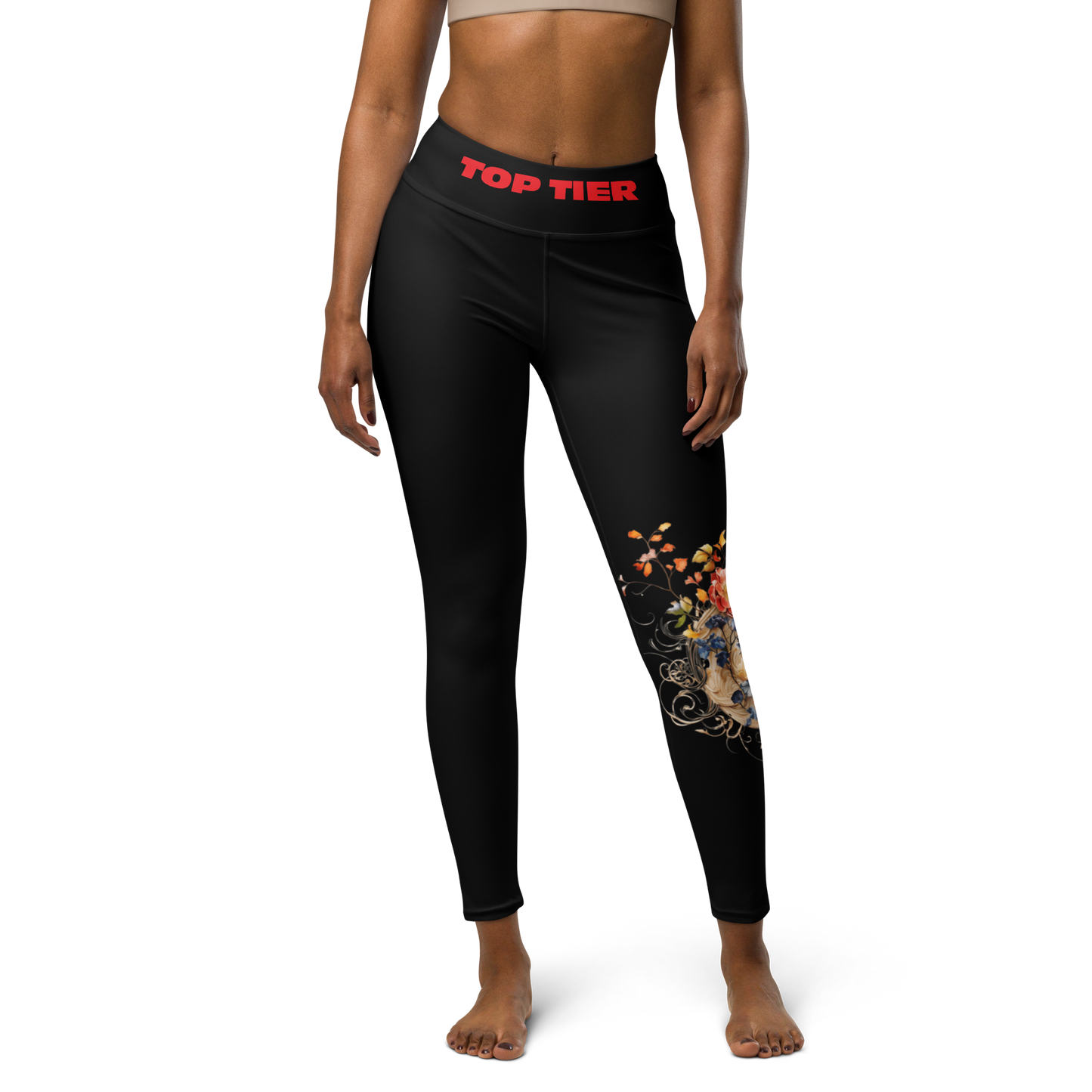 Top Tier Originals Black Signature Yoga Leggings