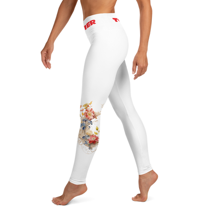 Top Tier Originals White Signature Yoga Leggings