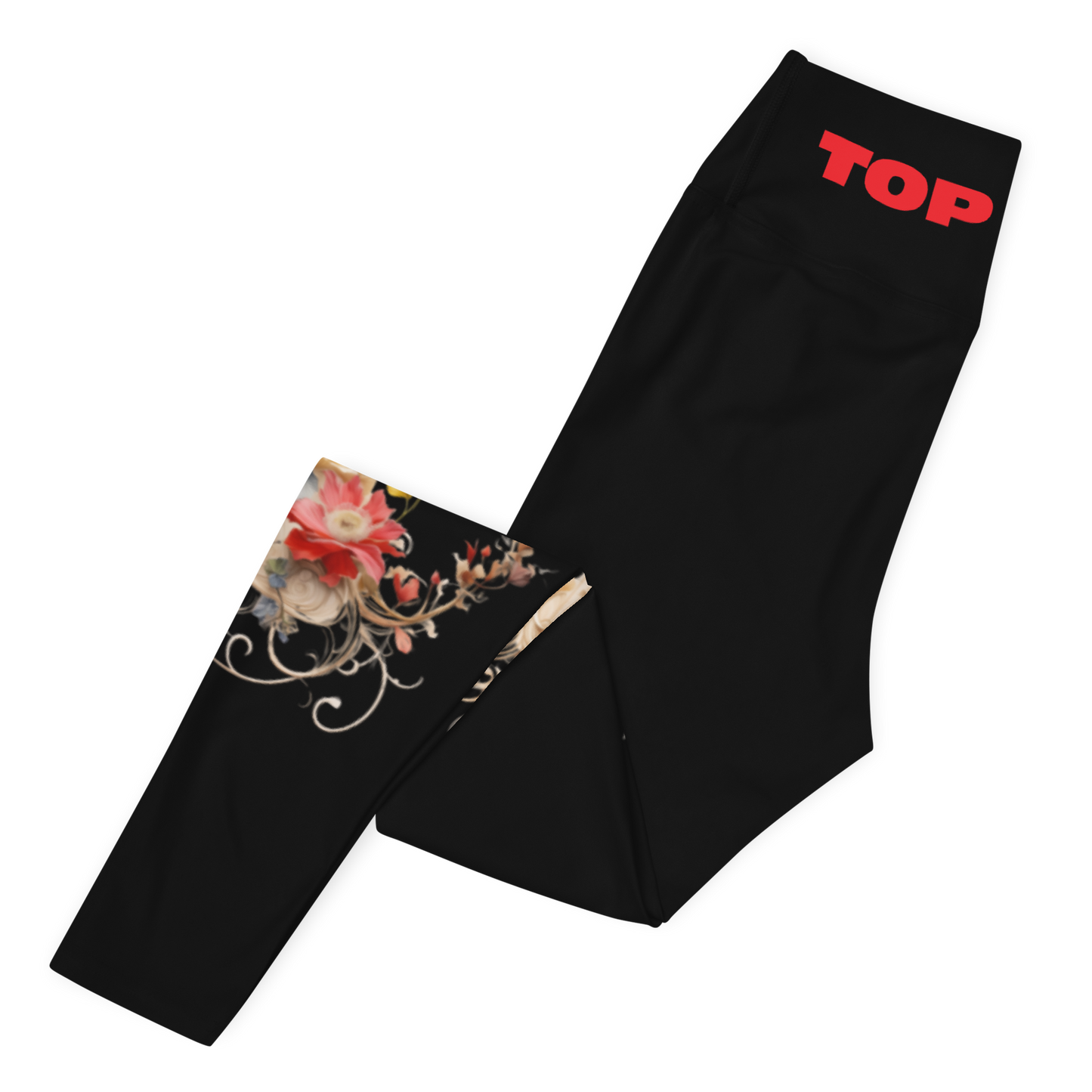 Top Tier Originals Black Signature Yoga Leggings