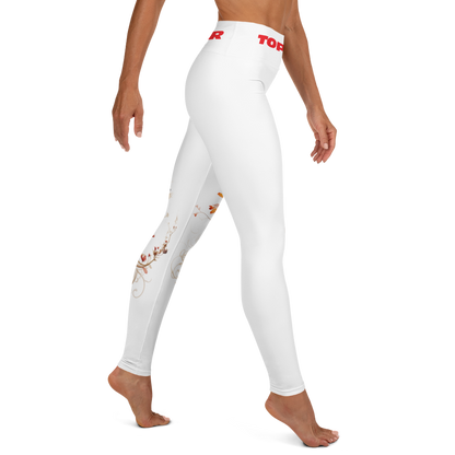 Top Tier Originals White Signature Yoga Leggings