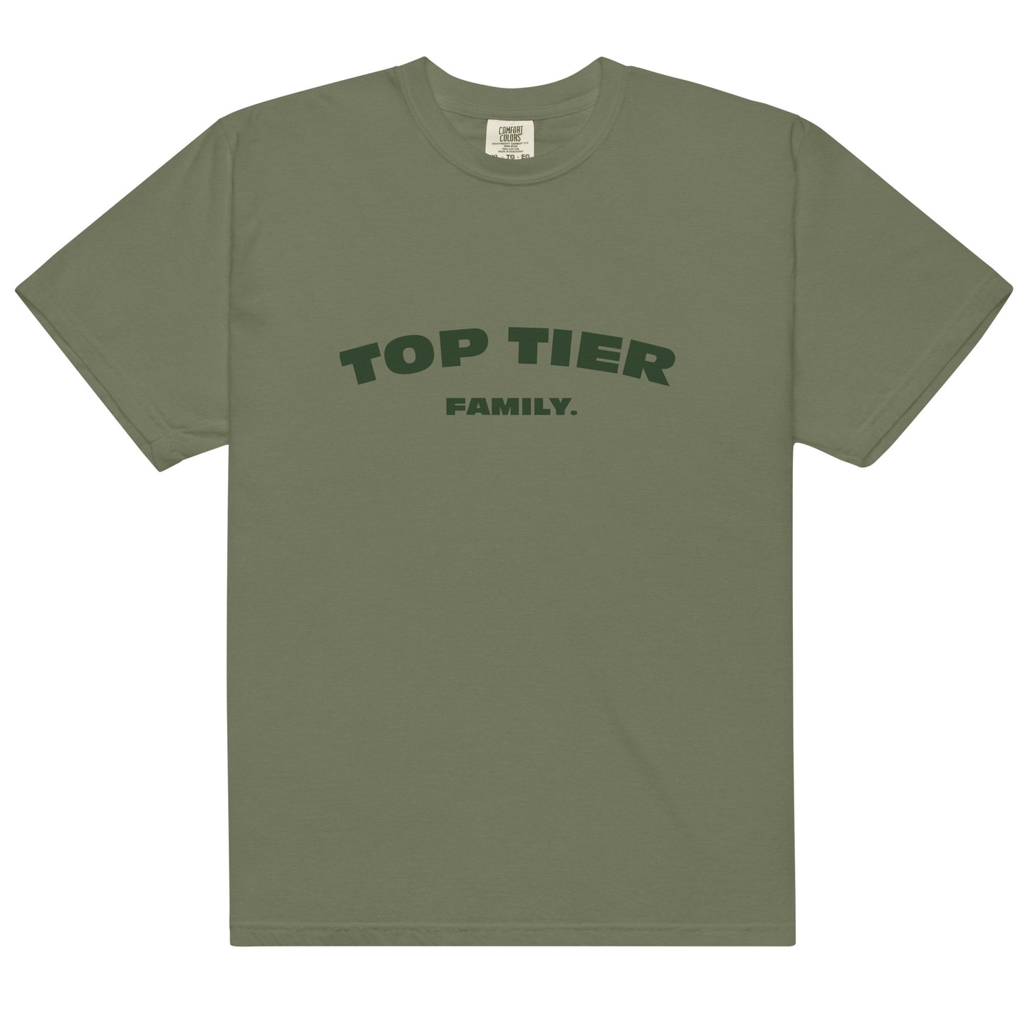 Navy Green Top Tier Family T-Shirt version 0.1