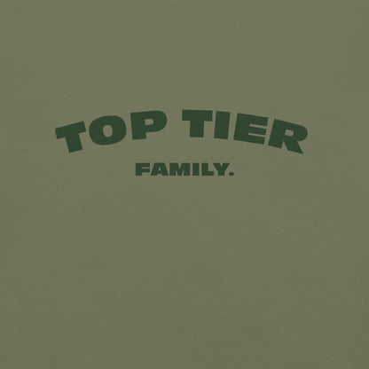 Navy Green Top Tier Family T-Shirt version 0.1