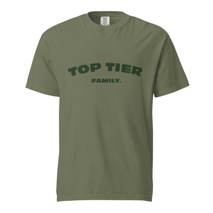 Navy Green Top Tier Family T-Shirt version 0.1