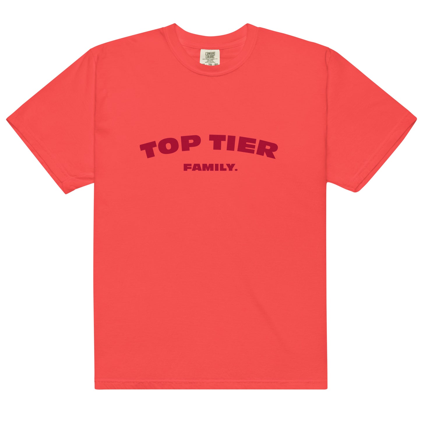 Orange Top Tier Family T-Shirt version 0.1