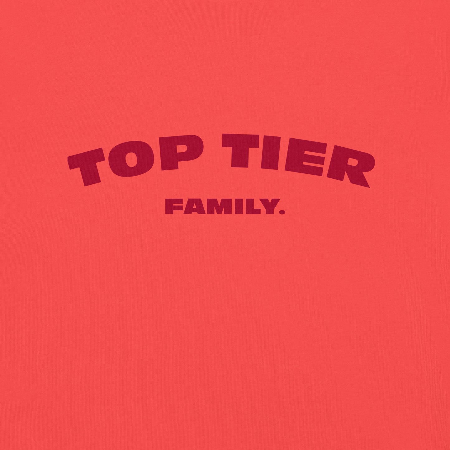 Orange Top Tier Family T-Shirt version 0.1