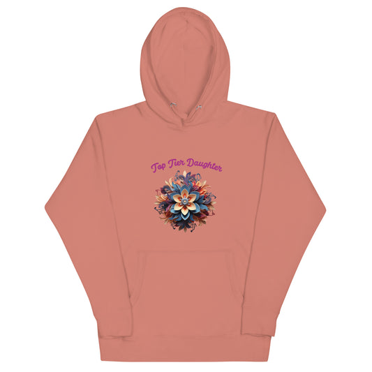 Top Tier Daughter Floral Hoodie