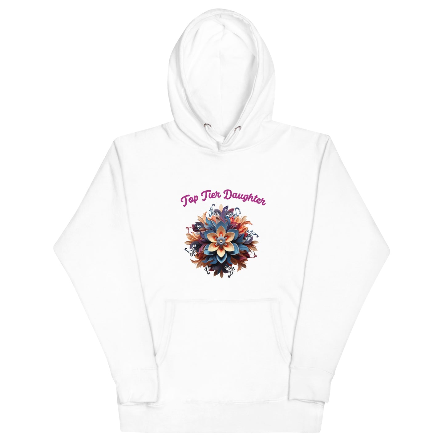 Top Tier Daughter Floral Hoodie